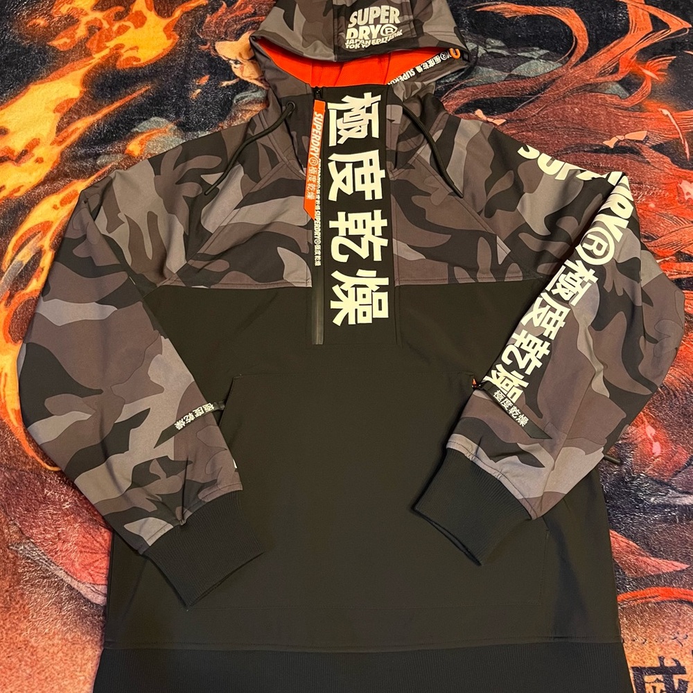 Superdry Snowtech Hooded Pullover Jacket